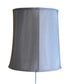 14"W Floating Shade Plug-In Wall Light Gray