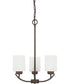 Dixon 3-Light Chandelier In Bronze