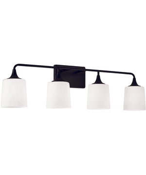 Presley 4-Light Vanity Matte Black