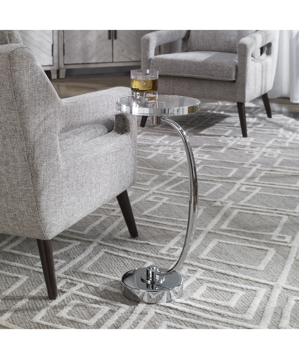 Waveney Nickel Drink Table