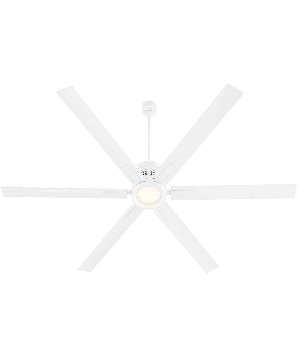 80" Zeus Patio Ceiling Fan Studio White