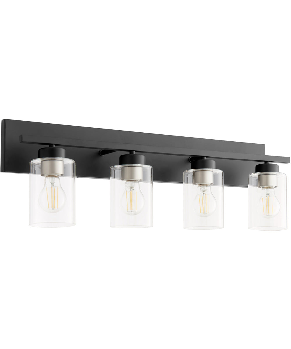 Carter 4-light Bath Vanity Light Matte Black