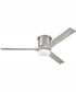 60" Burke 1-Light Ceiling Fan Brushed Polished Nickel