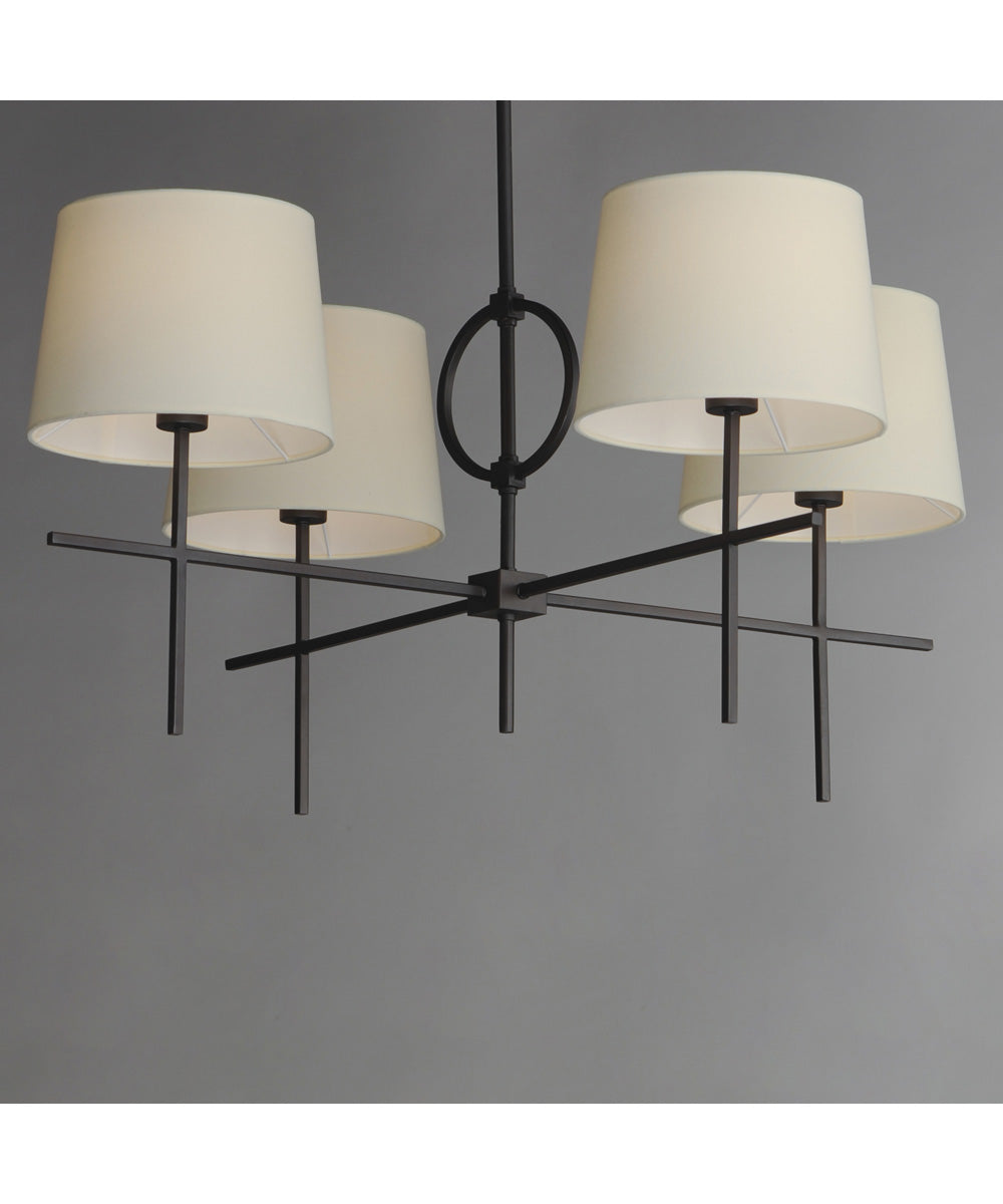 Paoli 4-Light Pendant Charcoal Bronze