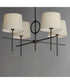 Paoli 4-Light Pendant Charcoal Bronze