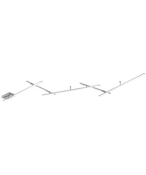 Highway LED Multiline Ceiling Light Satin Nickel