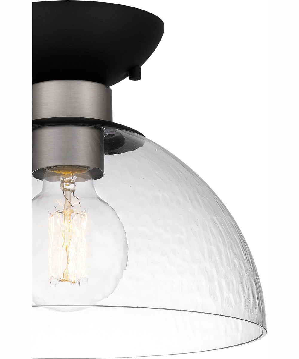 Halsey Small 1-light Flush Mount Brushed Nickel