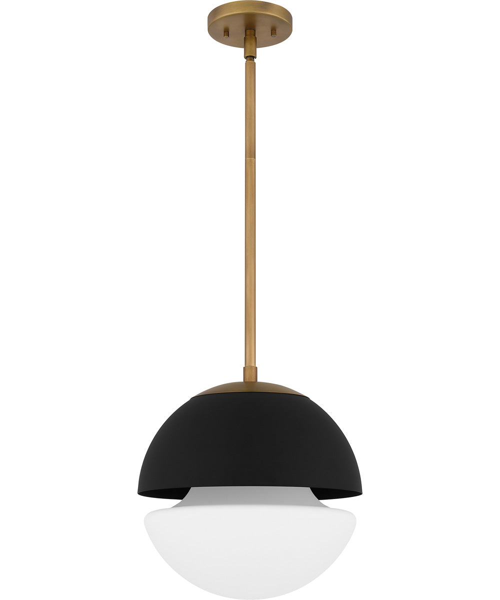 Quoizel Piccolo Pendant 1-light Mini Pendant Weathered Brass