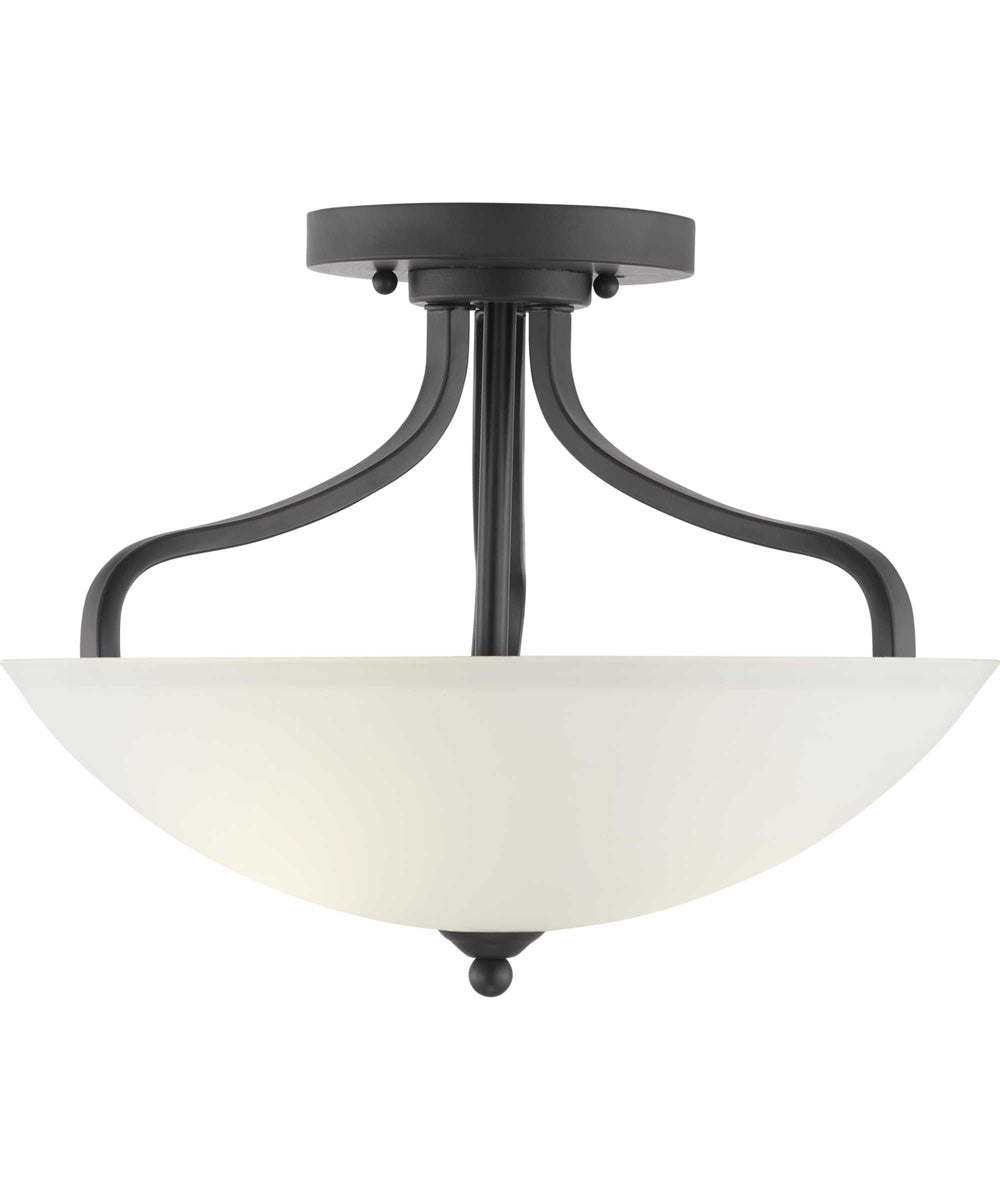 Laird 3-Light Semi-Flush Convertible Antique Bronze