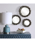 Galena Round Mirrors, Set of 3