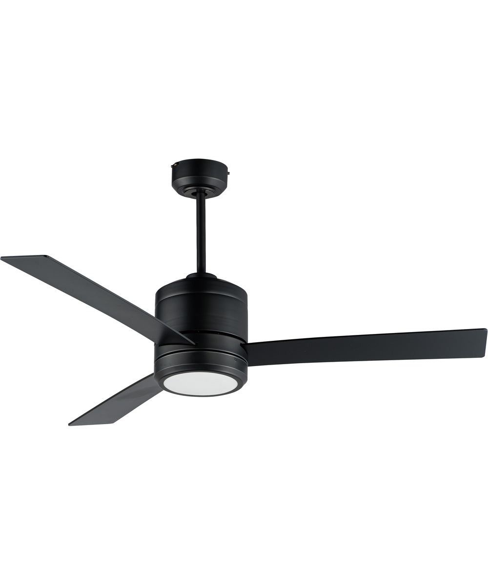 Tanker 52 inch Black Indoor/Outdoor E-Star LED Fan Black