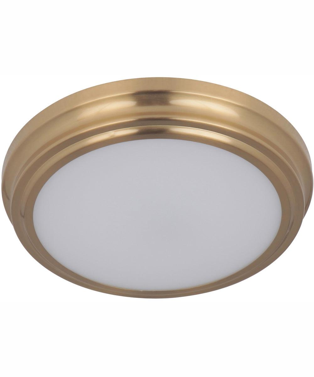 X66 1-Light LED Flushmount Satin Brass