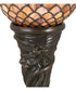 15"H Tiffany Fishscale Mini Lamp