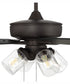 60" Outdoor Super Pro 104 4-Light Indoor/Outdoor Ceiling Fan Espresso