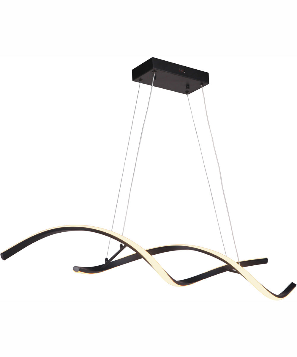 Pulse 1-Light Island Flat Black