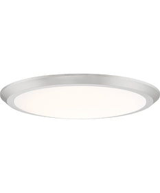 Verge  Flush Mount Brushed Nickel