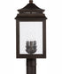 Sutter Creek 3-Light Outdoor Post-Lantern Oiled Bronze