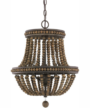 Handley 3-Light Chandelier Tobacco