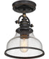 Grant 1-light Semi Flush Mount Palladian Bronze