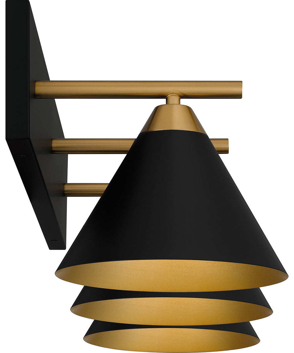 Mastro Large 3-light Bath Light Matte Black