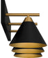 Mastro Large 3-light Bath Light Matte Black