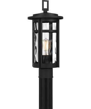 Uma Large 1-light Outdoor Post Light Matte Black