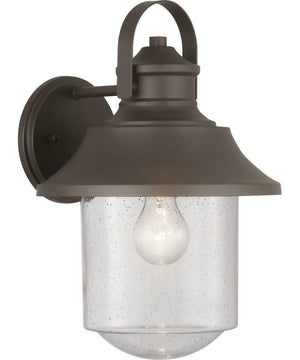 Weldon 1-Light Large Wall Lantern Architectural Bronze