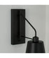 Alden 1-Light Sconce Matte Black