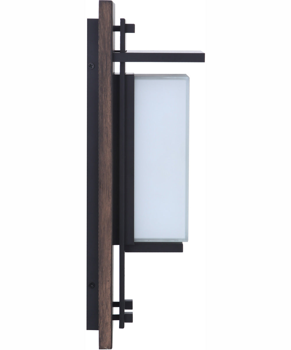 Heights 1-Light Outdoor Wall Lantern Whiskey Barrel / Midnight