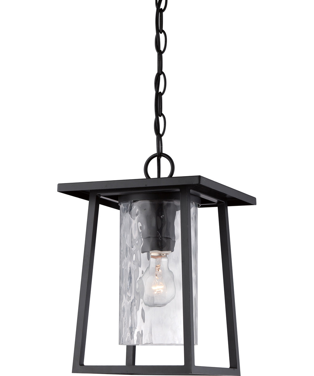 Lodge Small 1-light Mini Pendant Mystic Black