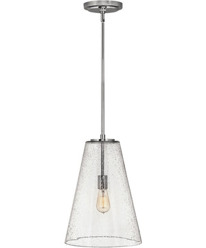 Vance 1-Light Medium Pendant in Polished Nickel