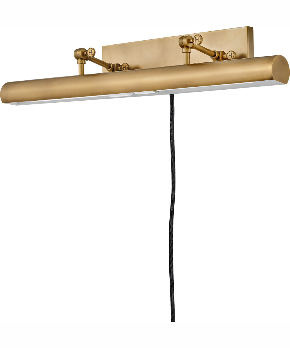 Stokes 2-Light Large Accent Light in Heritage Brass