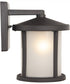 Resilience Lanterns 1-Light Outdoor Wall Lantern Bronze