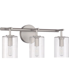 Hailie 3-Light Vanity Satin Nickel