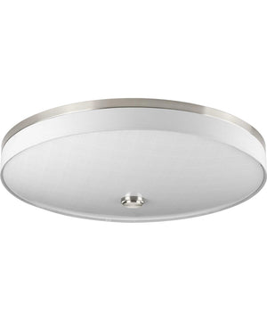 Weaver LED 3-Light LED 22" Flush Mount Brushed Nickel