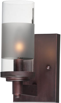 4"W Crescendo 1-Light Wall Sconce Oil Rubbed Bronze