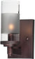 4"W Crescendo 1-Light Wall Sconce Oil Rubbed Bronze