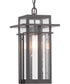 Boxwood 1-Light Hanging Lantern Antique Bronze