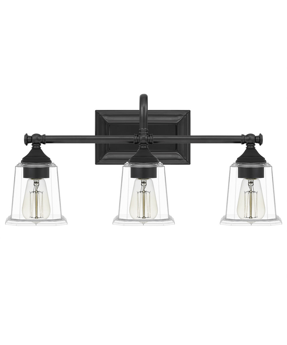 Nicholas Large 3-light Bath Light Earth Black