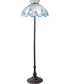 62" High Roseborder Floor Lamp