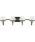 Phoenix Extra Large 4-light Bath Light Western Bronze