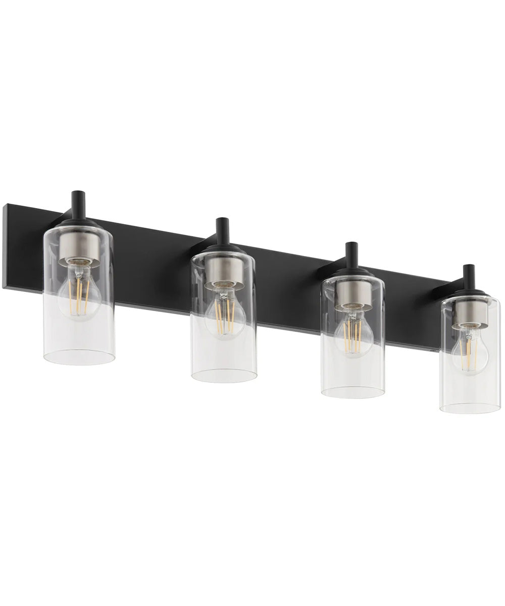 Fallstaff 4-light Bath Vanity Light Matte Black