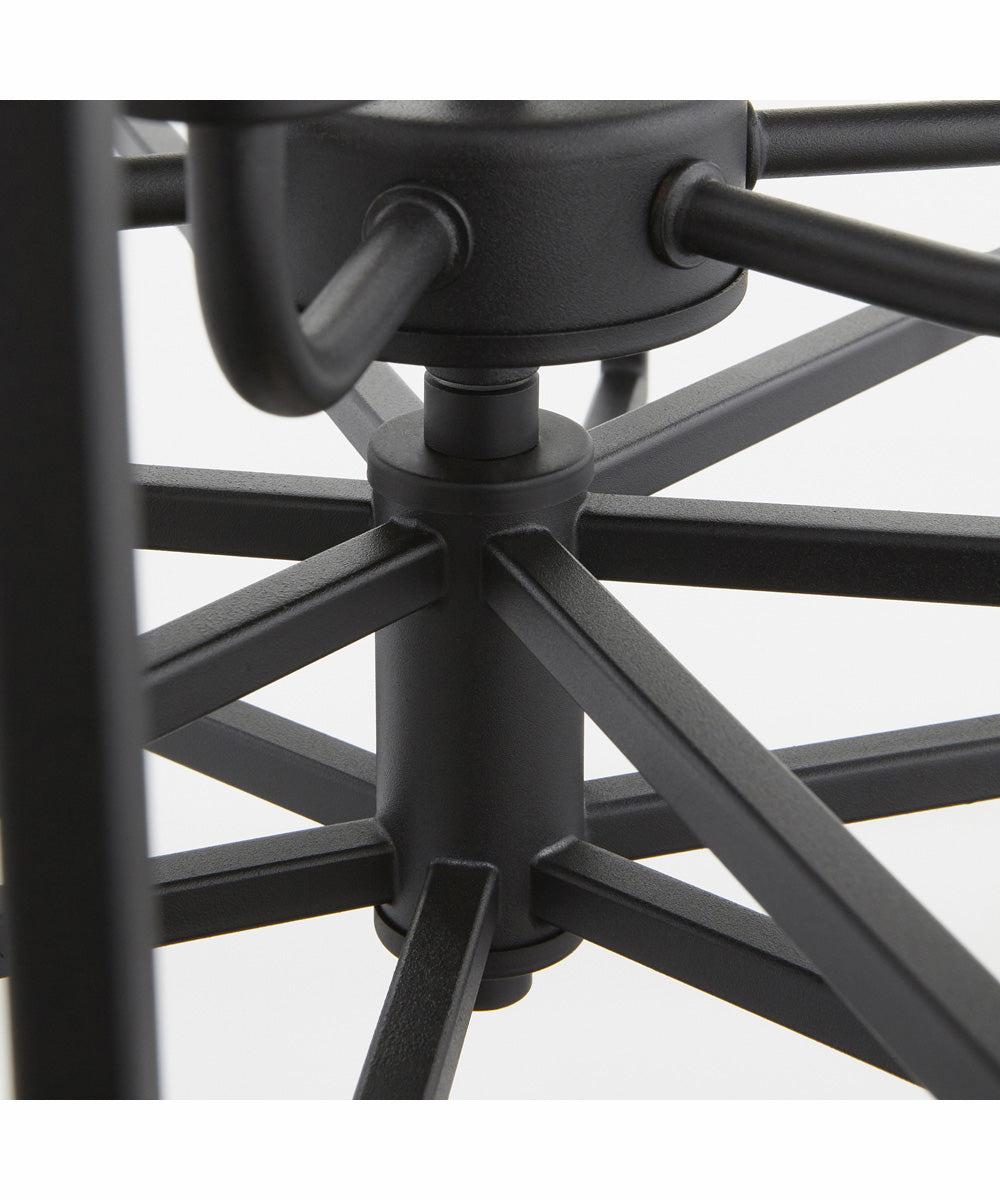 Hammond 6-light Pendant Textured Black