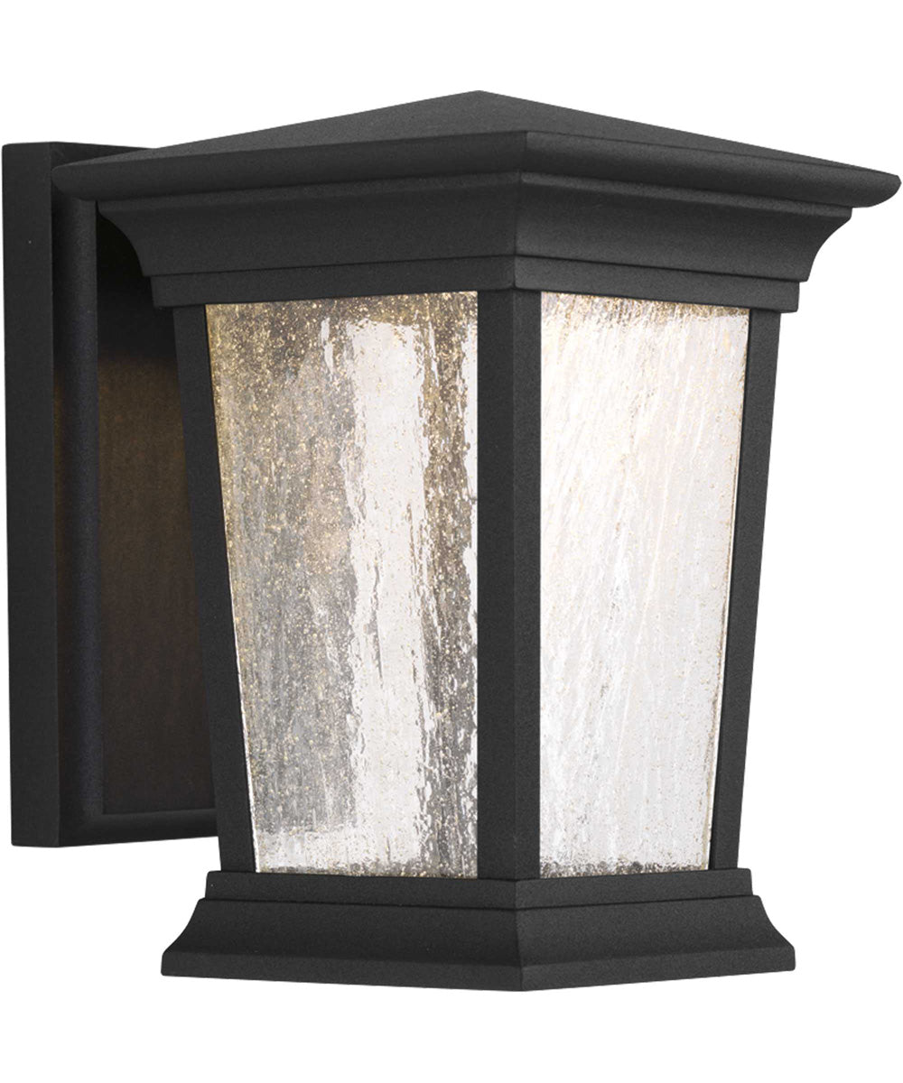 Arrive 1-Light Small Wall Lantern Textured Black