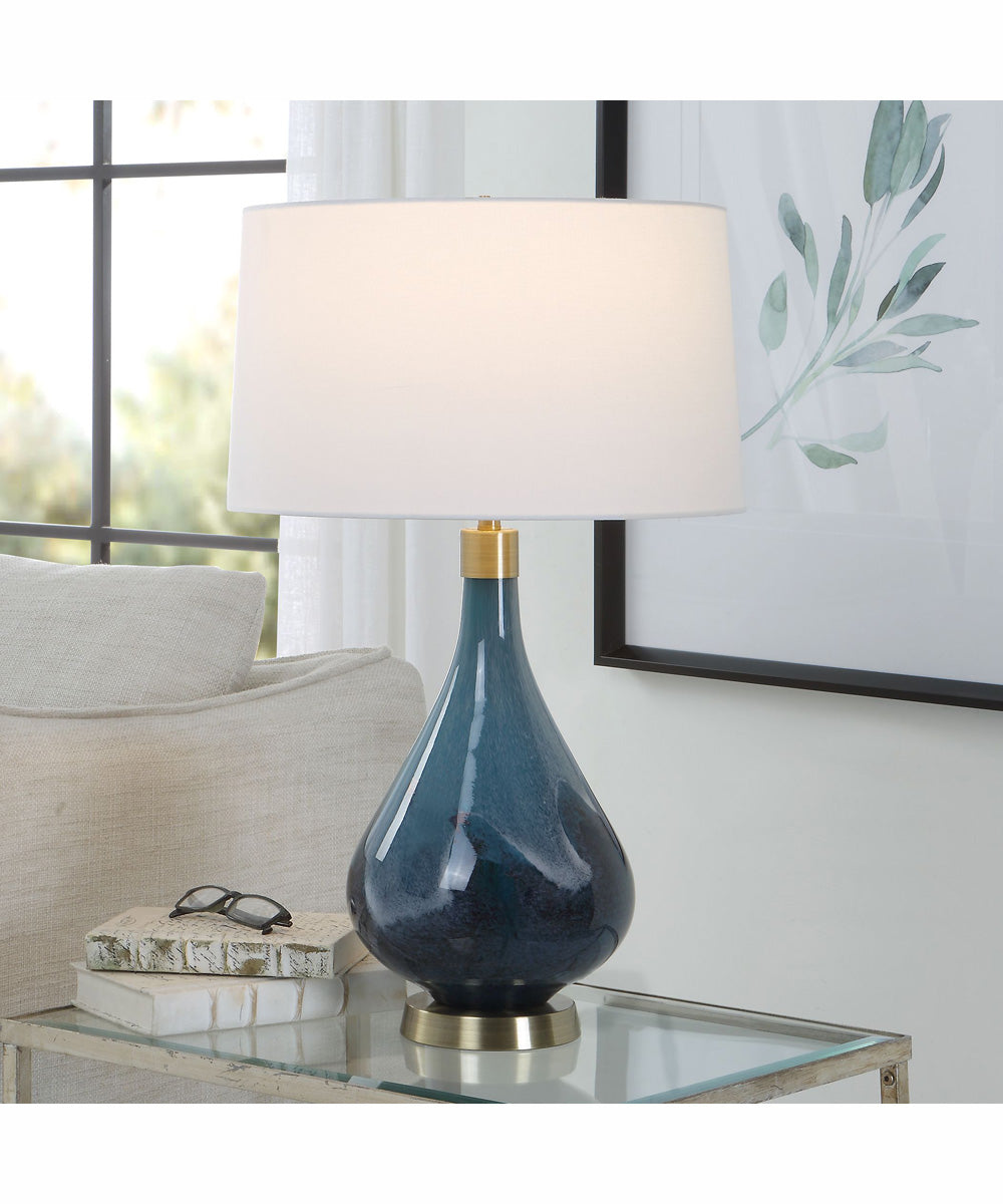 Riviera Art Glass Table Lamp