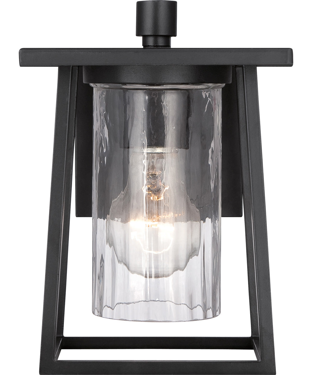 Lodge Small 1-light Outdoor Wall Light Mystic Black