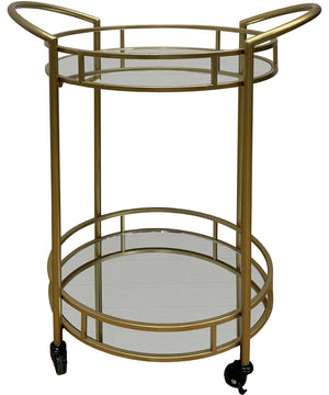Wynora Bar Cart Gold
