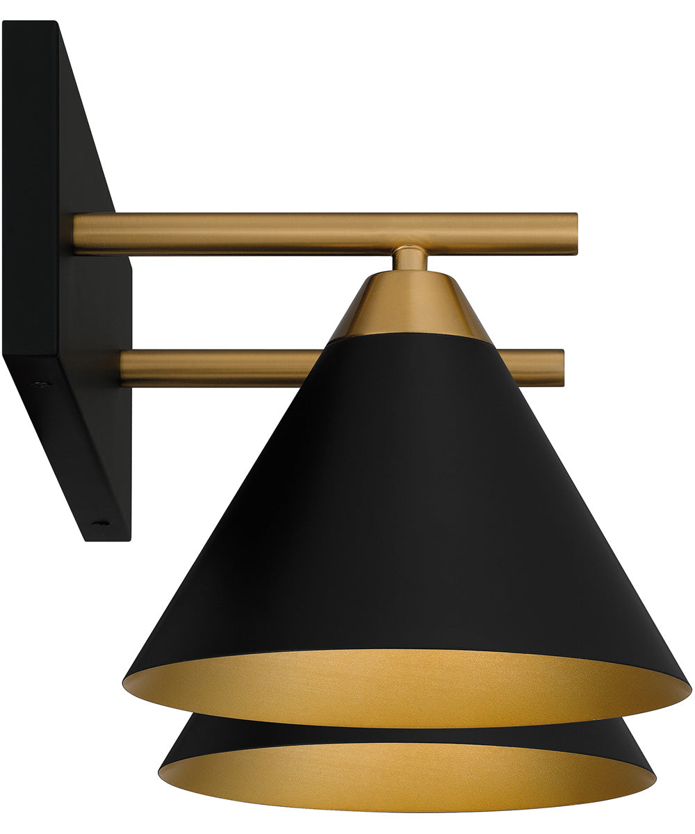 Mastro Medium 2-light Bath Light Matte Black