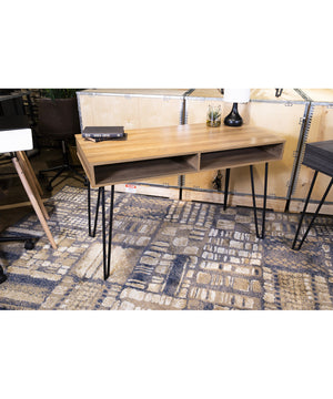 Strumford Home Office Desk Brown/Black