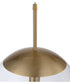 Gaze 1-Light Pendant Satin Brass